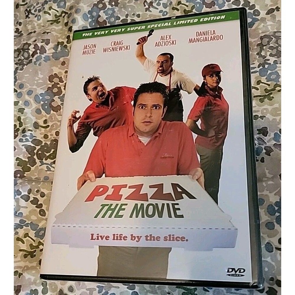 Pizza The Movie Live Life By The Slice DVD Brand New Sealed Jason Muzie-Comedy